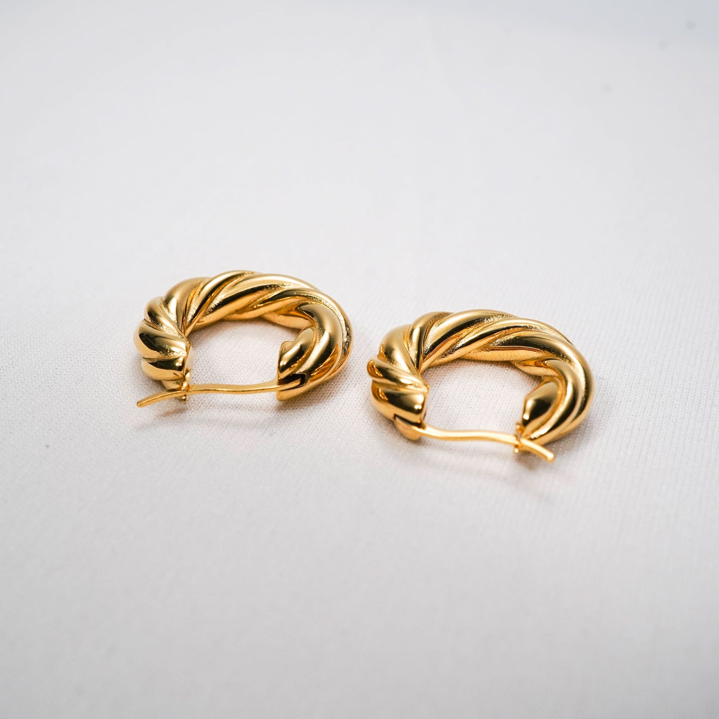 Intertwined Knot Stud Earrings