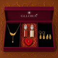 Rakhi Gift Hamper Golden Feather Wings