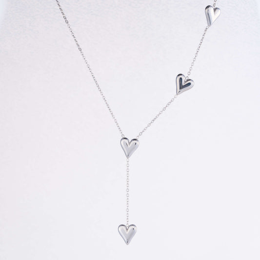Timeless Heart Chain Necklace