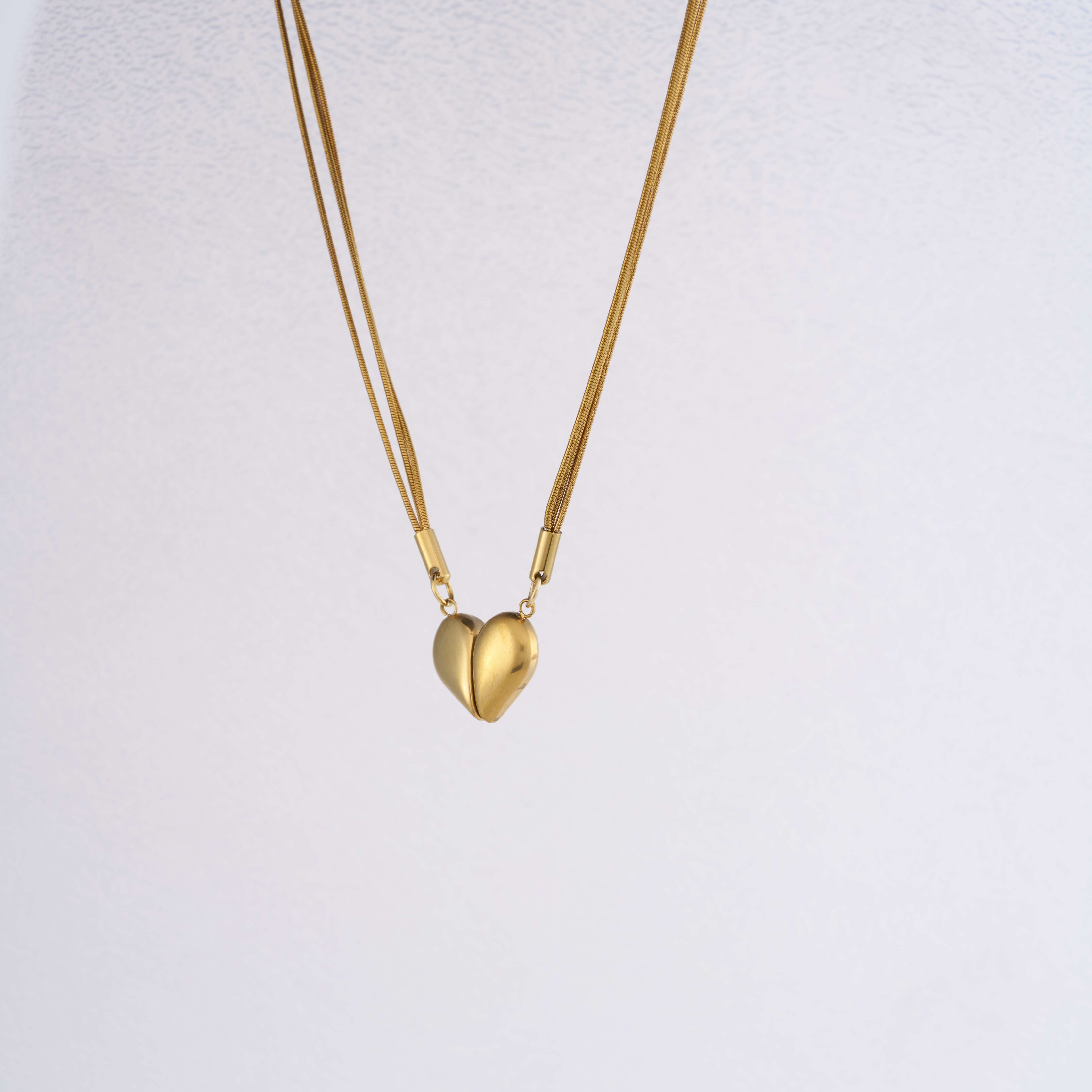 Magnetic Love Heart Necklace
