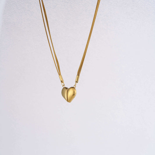 Magnetic Love Heart Necklace