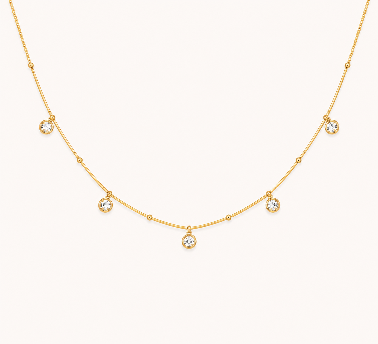 Starlight Satellite Necklace