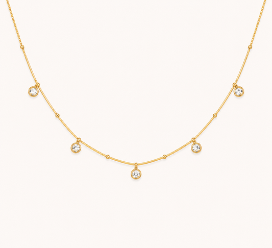 Starlight Satellite Necklace