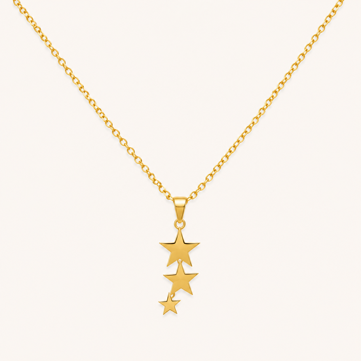 Golden Starfall Necklace