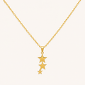 Golden Starfall Necklace