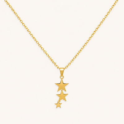 Golden Starfall Necklace
