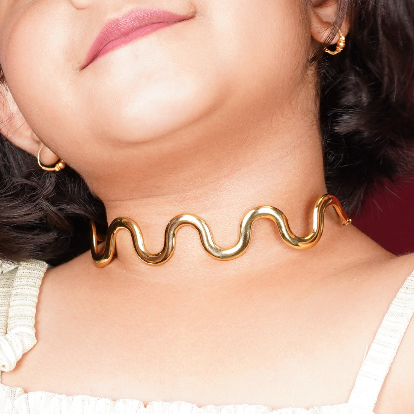 Waveform Slider Necklace