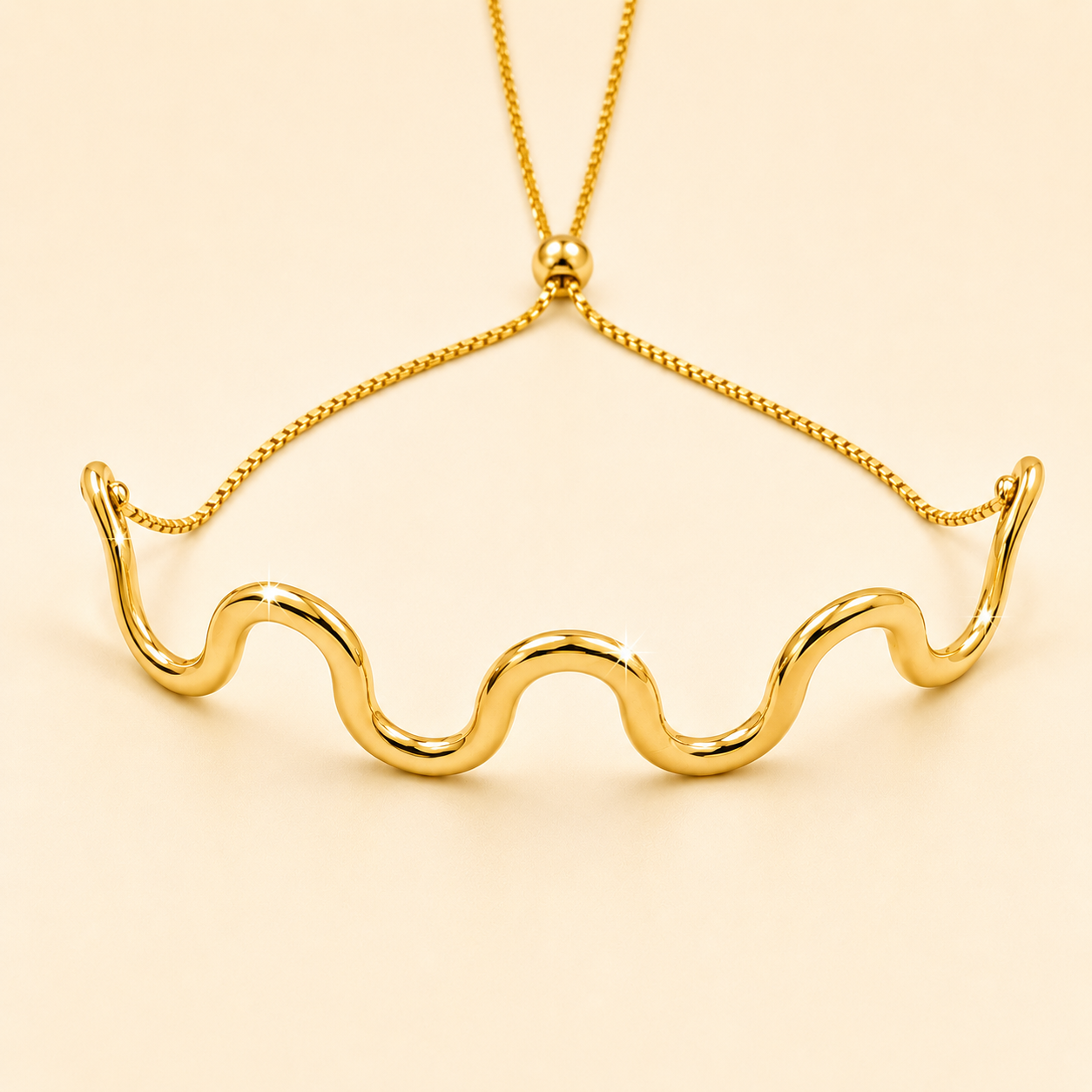 Waveform Slider Necklace