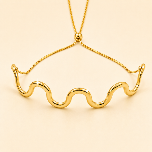 Waveform Slider Necklace