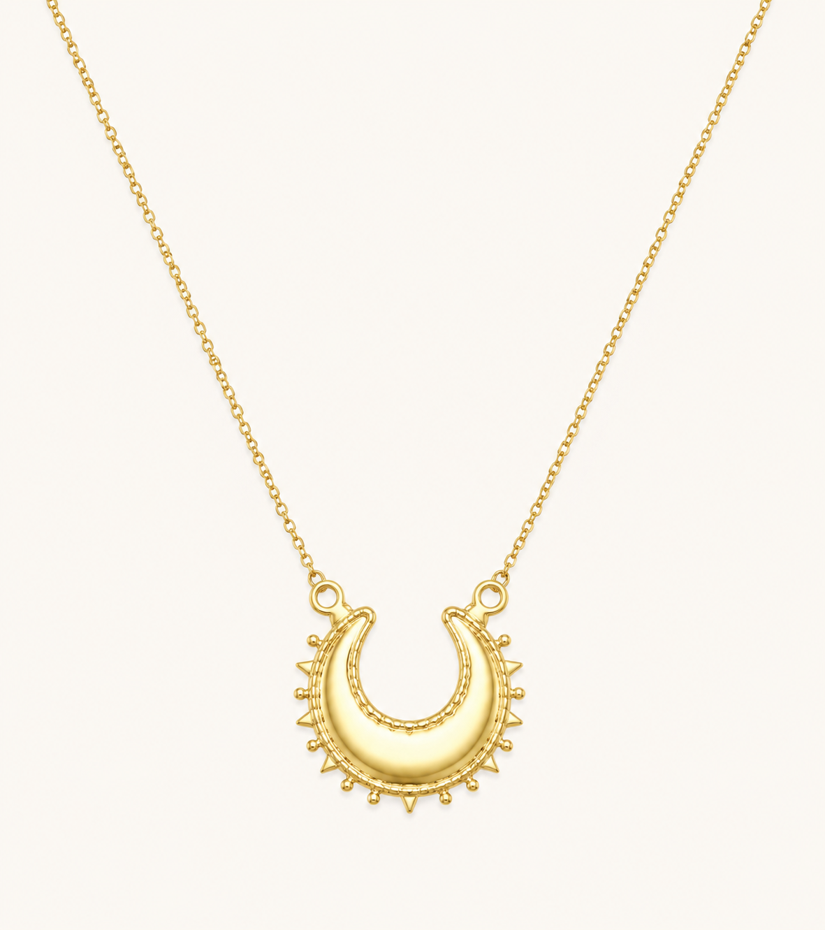 Sun Rays Pendant Necklace