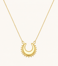 Sun Rays Pendant Necklace