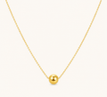 Stylish Gold Ball Necklace