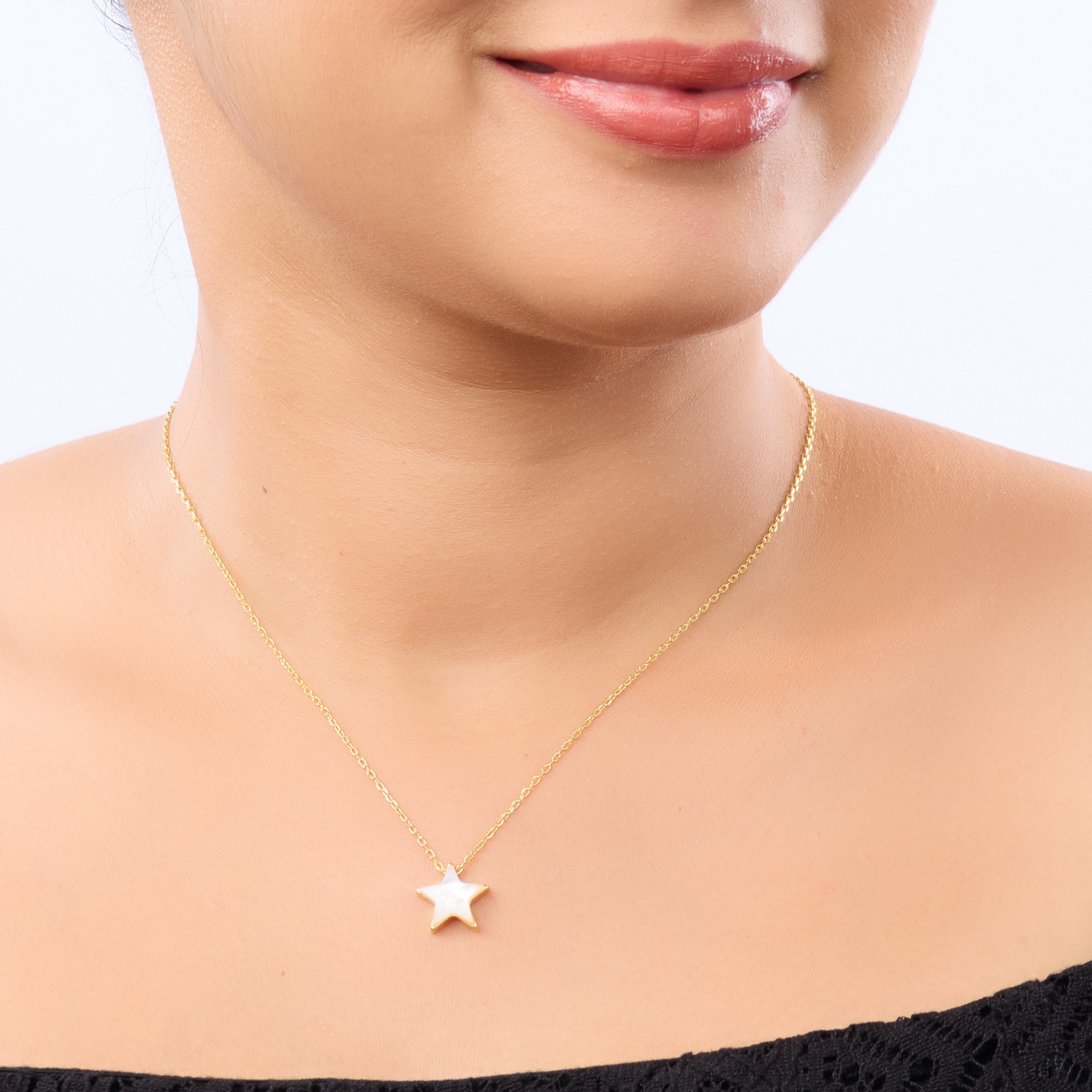Celestial Charm Shell Necklace