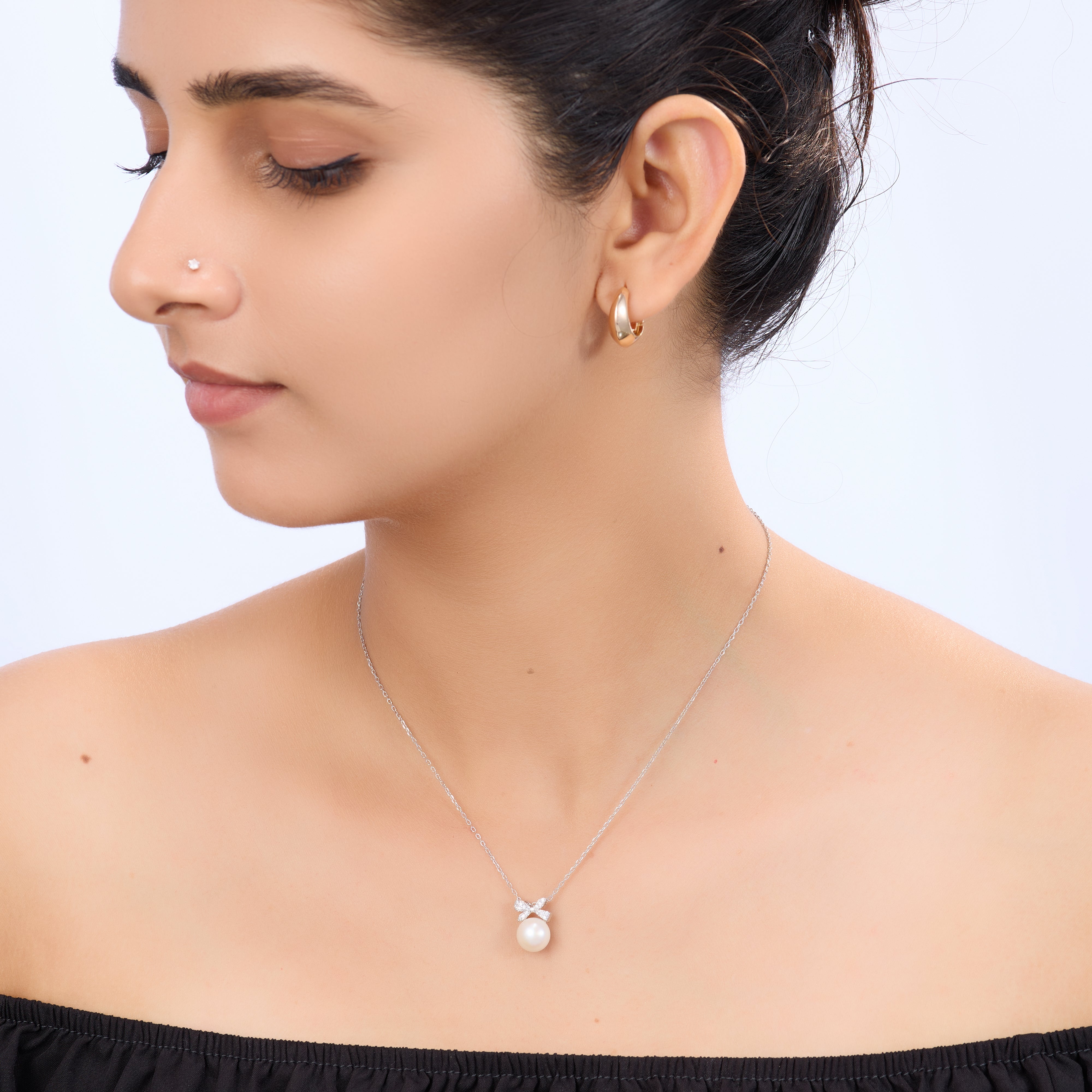 Luna White Glow Jewelry Set