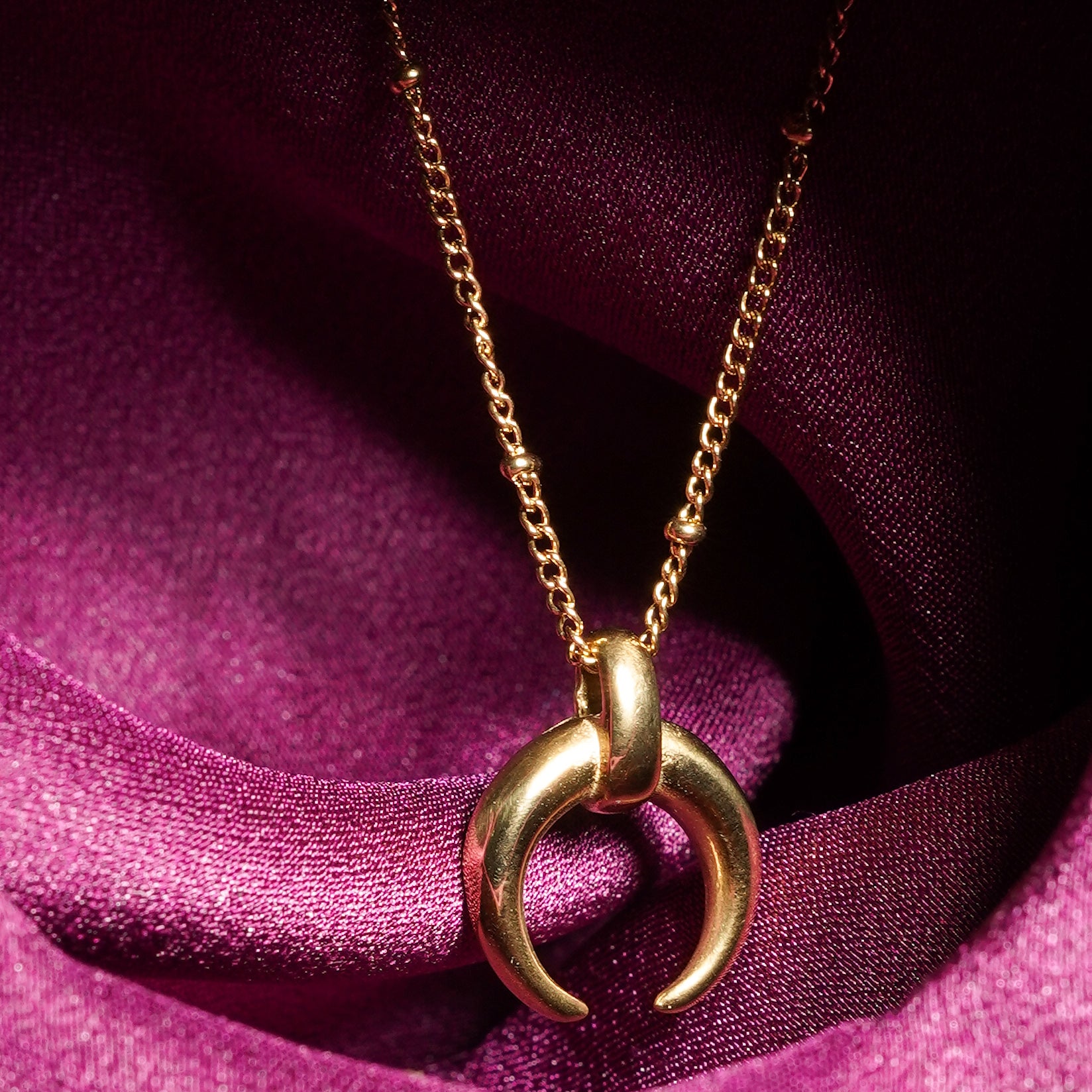 Rose Bow Luxe Necklace