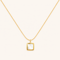 Mother of Pearl Pendant Necklace