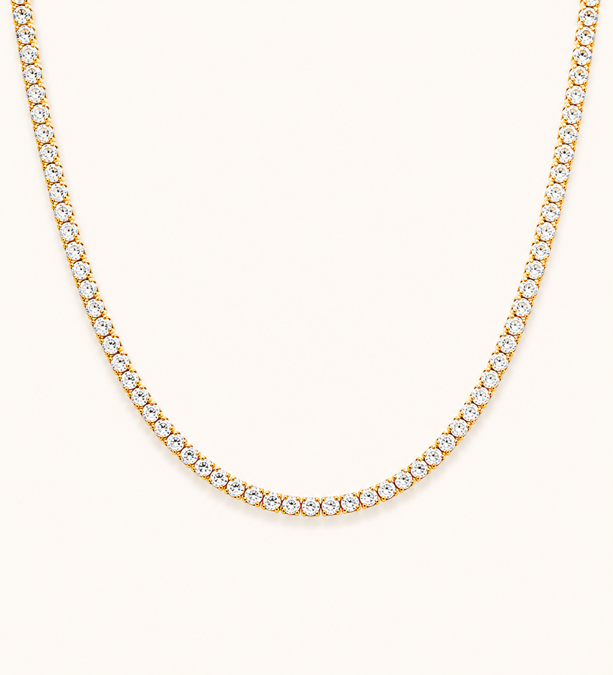 Radiant Zircon Glow Necklace