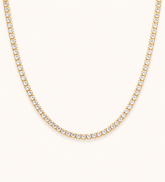 Radiant Zircon Glow Necklace