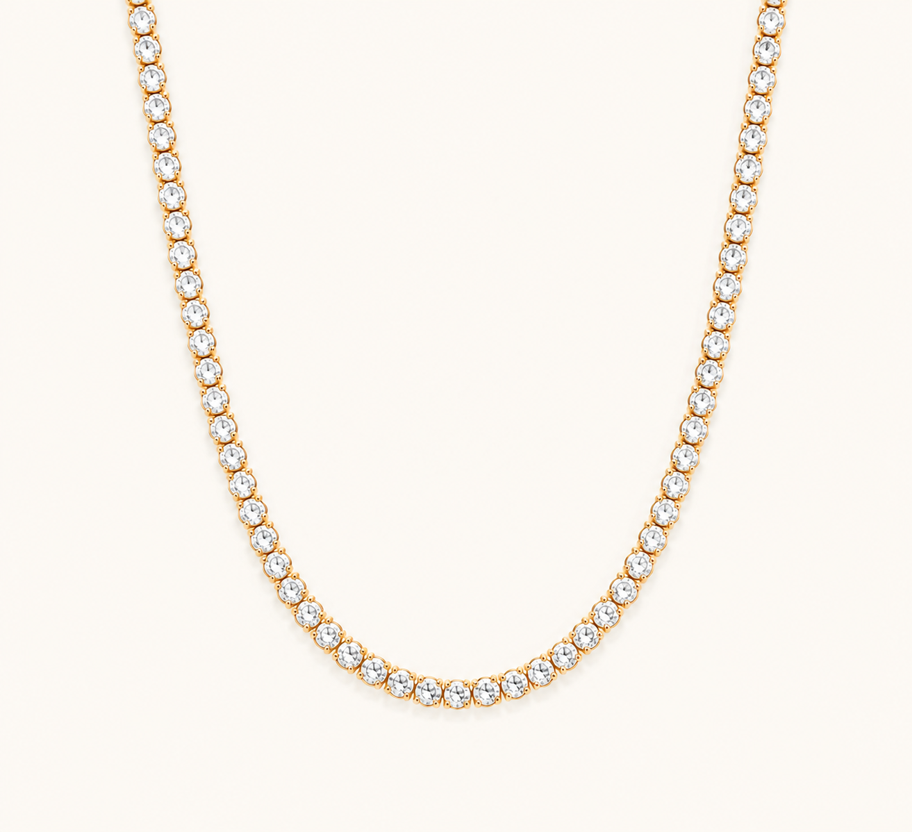 Radiant Zircon Glow Necklace