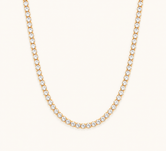 Radiant Zircon Glow Necklace