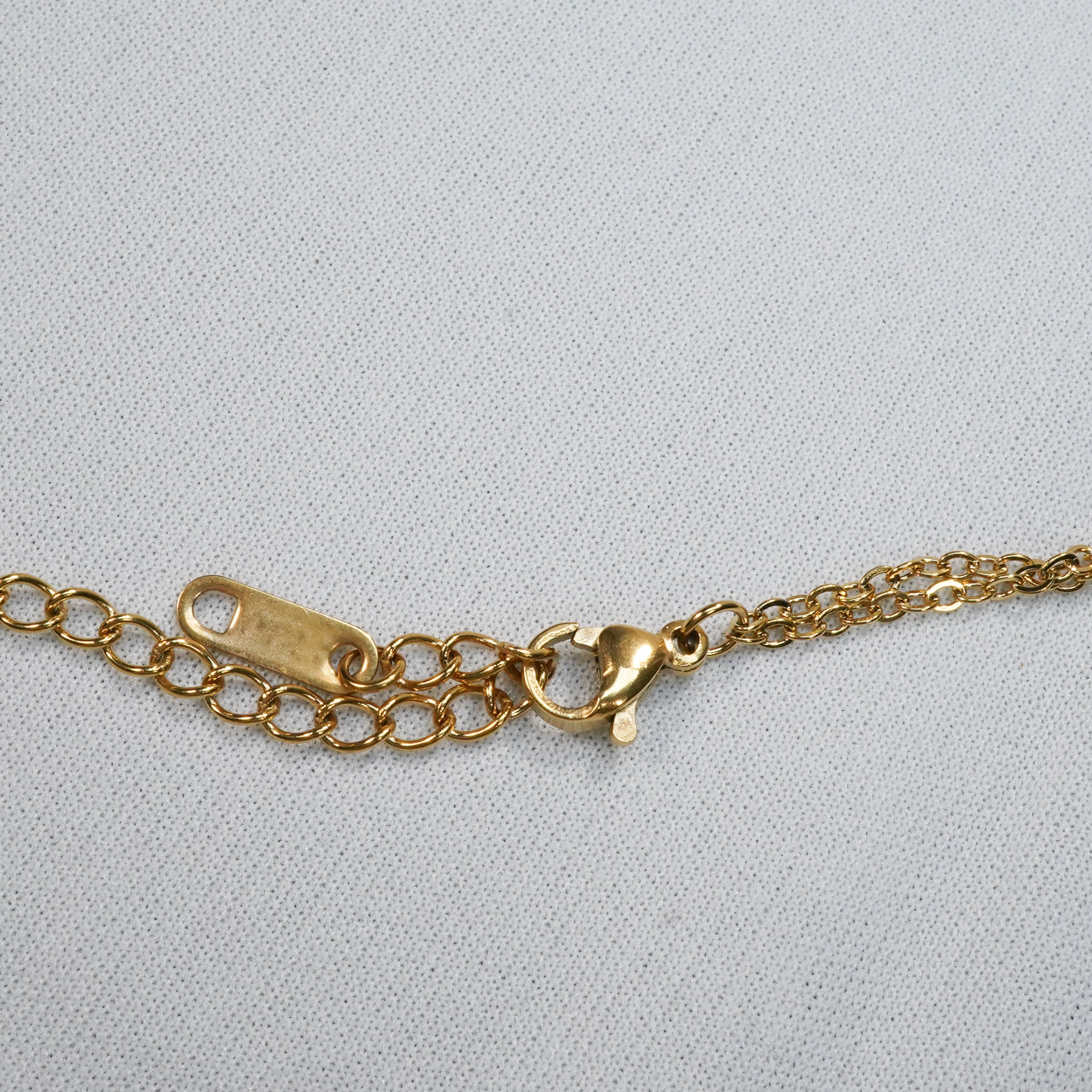 Golden Harmony Double Layer Necklace