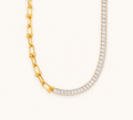 Golden Horseshoe Luck Necklace