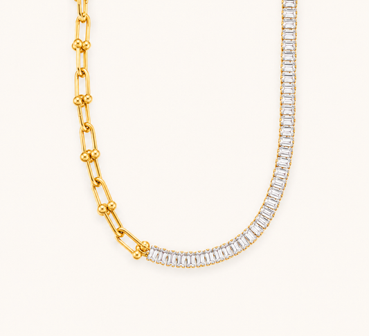 Golden Horseshoe Luck Necklace
