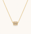 Golden Tail Heart Necklace