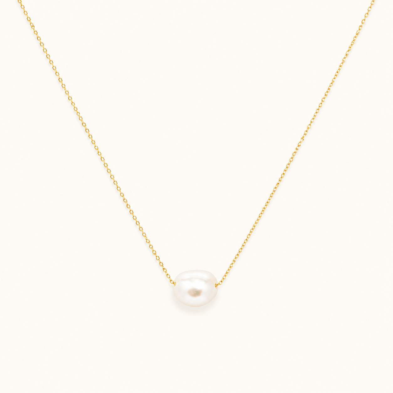 Pearl Drop Grace Necklace
