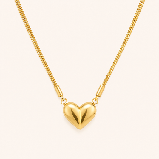 Magnetic Love Heart Necklace