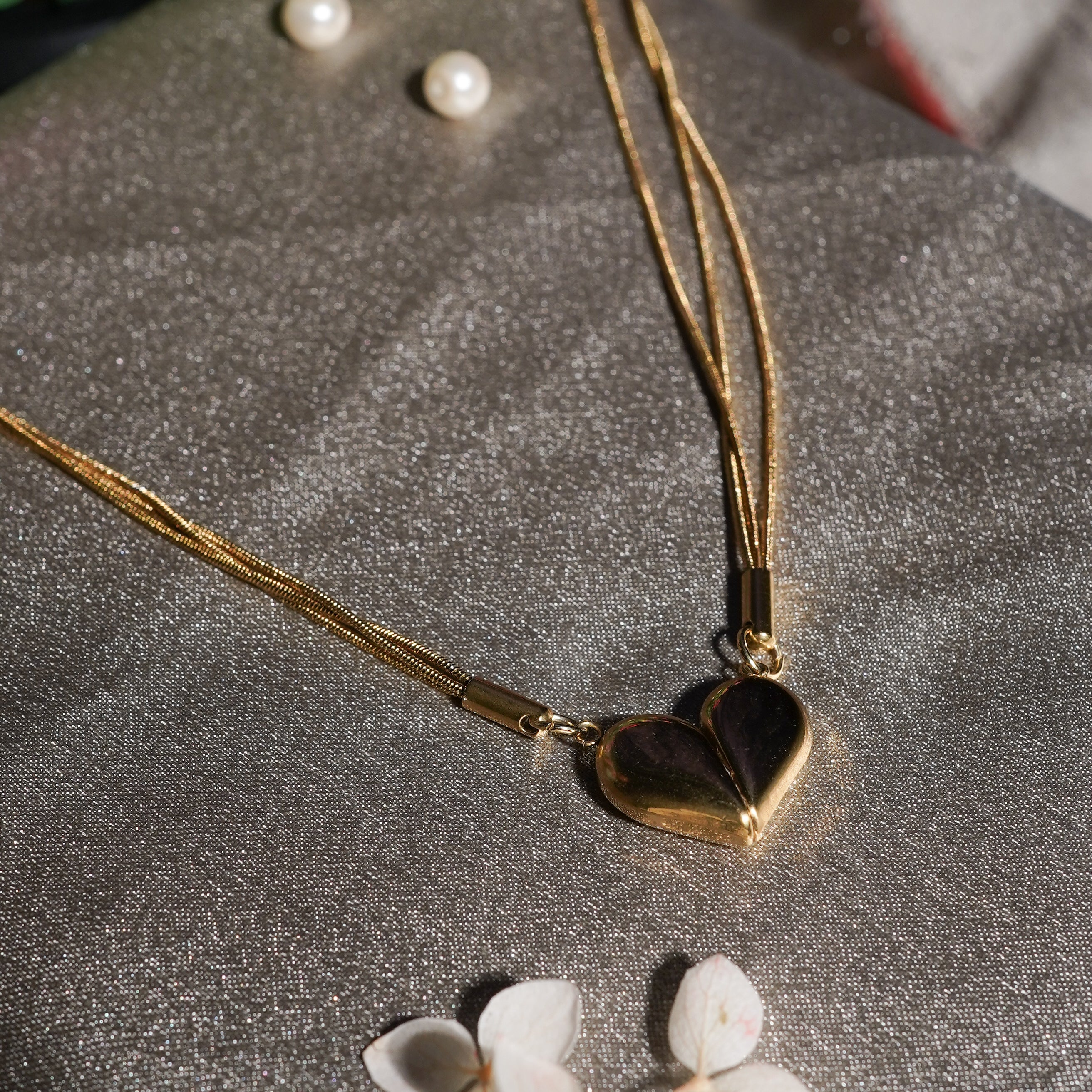 Magnetic Love Heart Necklace