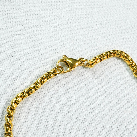 Square Edge Pendant Necklace