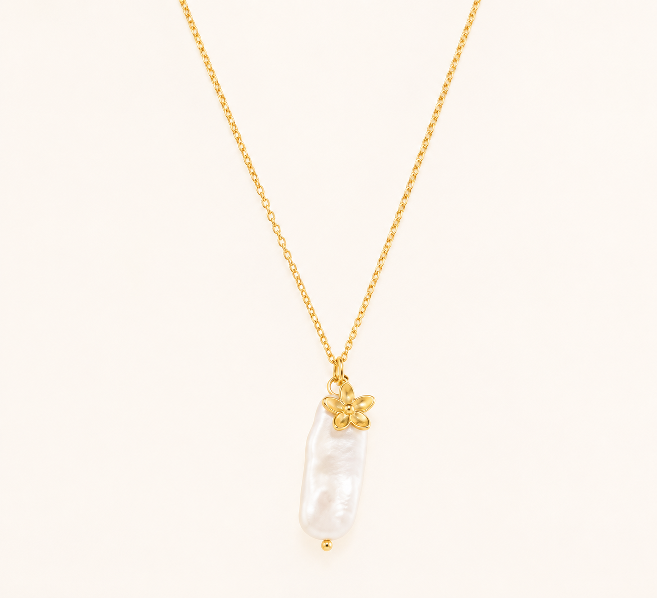 Golden Bloom Stack Necklace