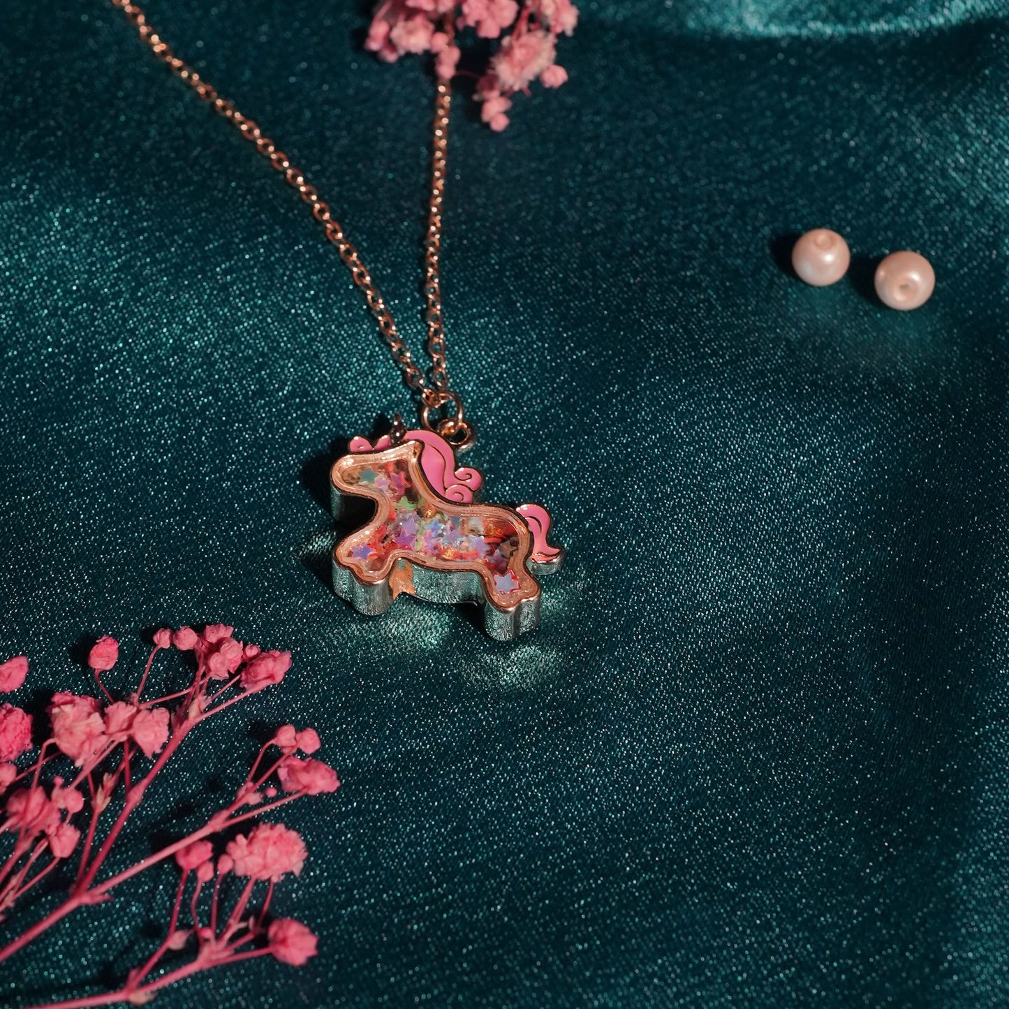 Magic Unicorn Charm Necklace