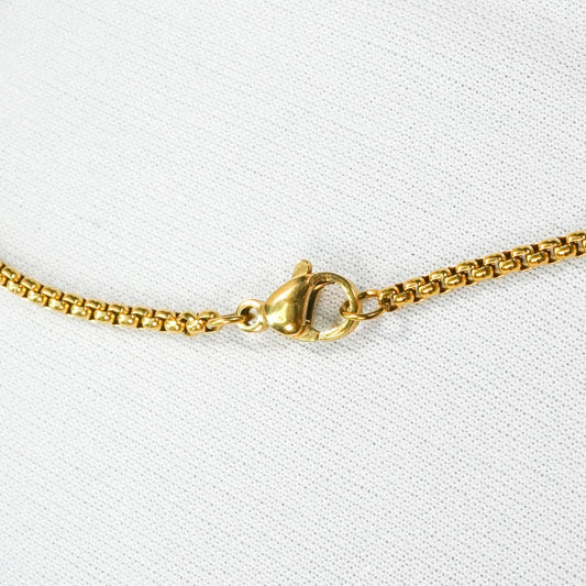Rectangle Classic Pendant Necklace
