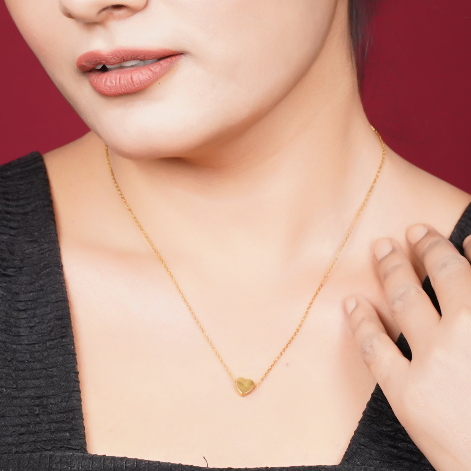 Starry Heart Cute Necklace
