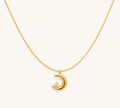Golden Moon Elegance Necklace