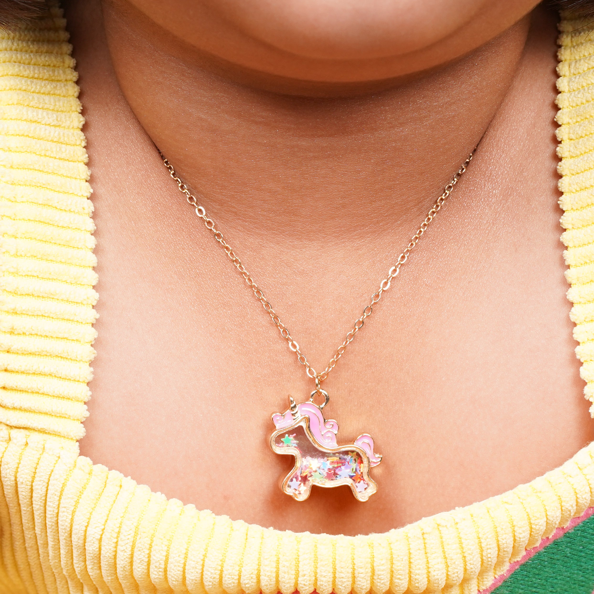 Magic Unicorn Charm Necklace