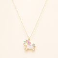 Starlight Unicorn Charm Necklace