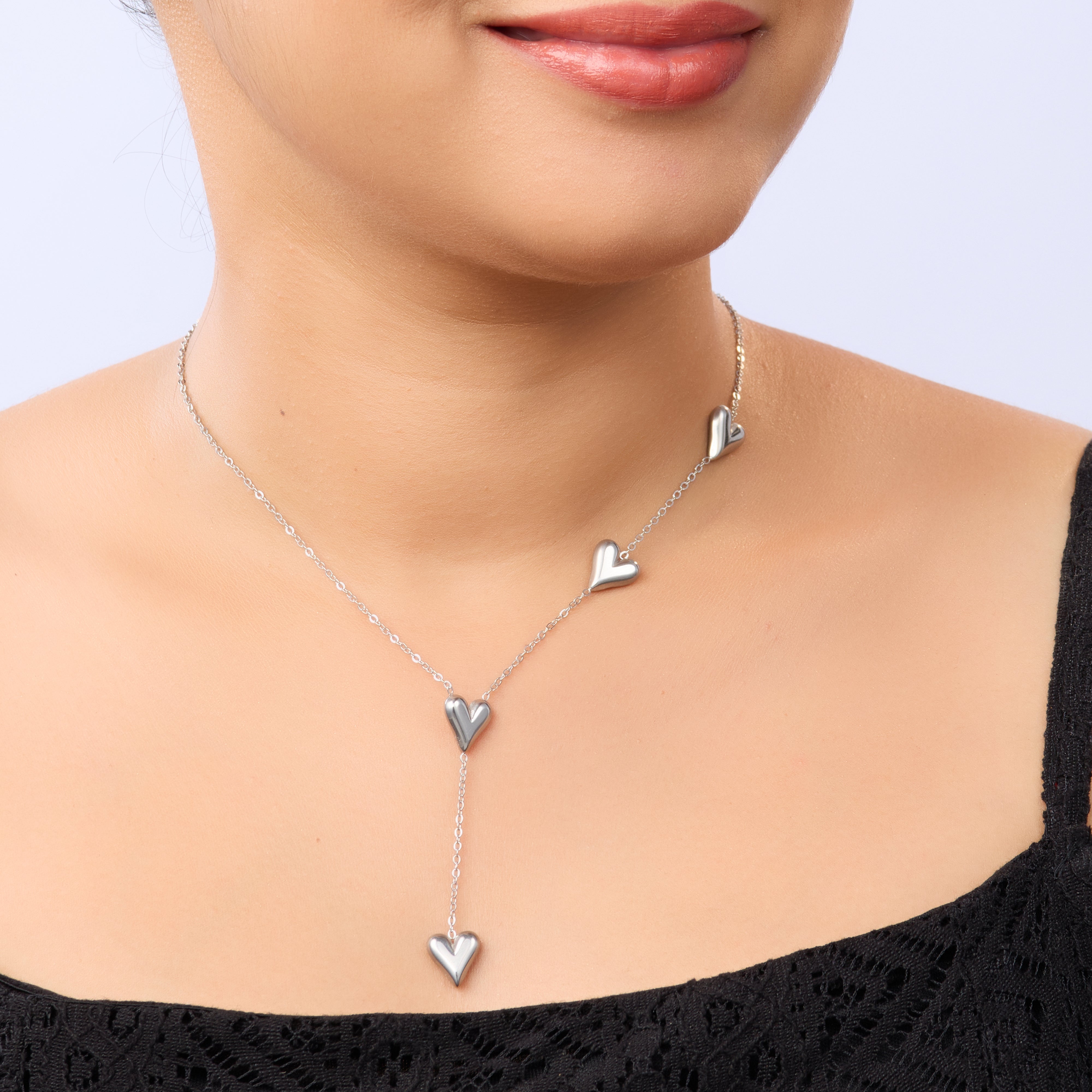 Timeless Heart Chain Necklace