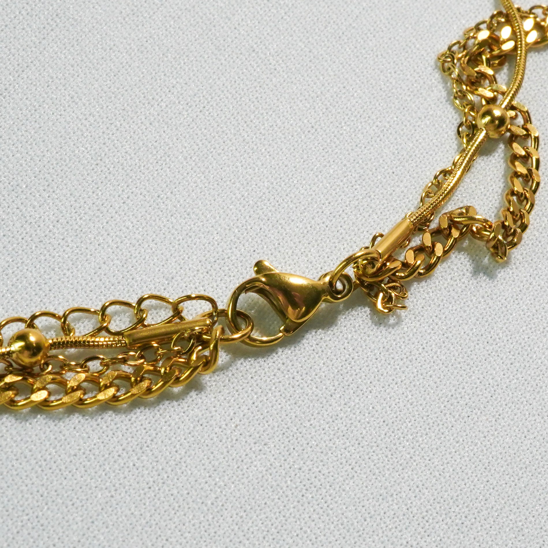 Vintage Star & Moon Layered Necklace