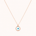 Mystic Eye Rose Gold Necklace