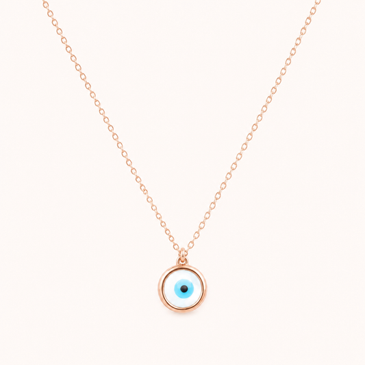 Mystic Eye Rose Gold Necklace