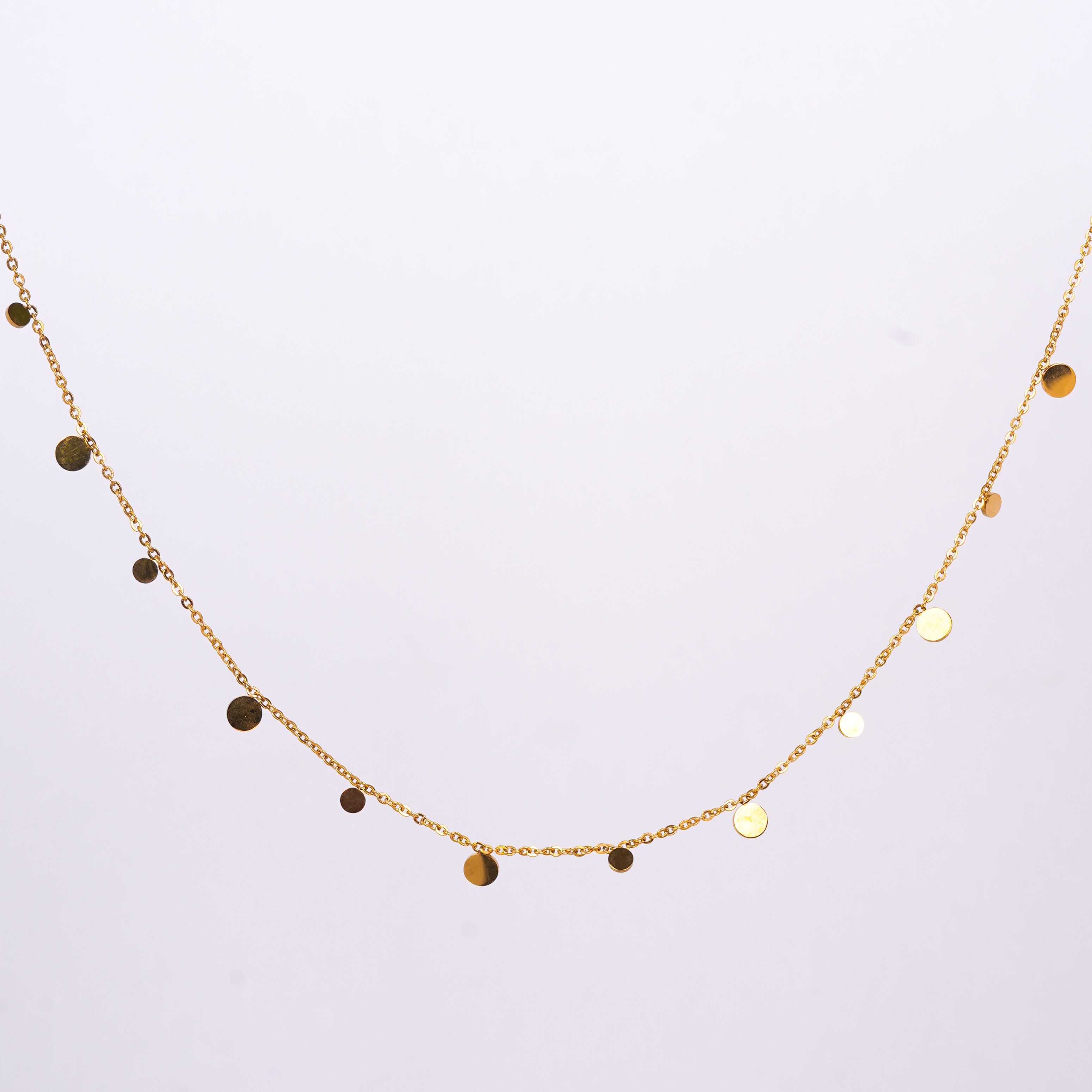 Golden Dew Recta Necklace