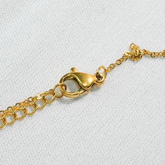 Mini Pearl Charm Necklace