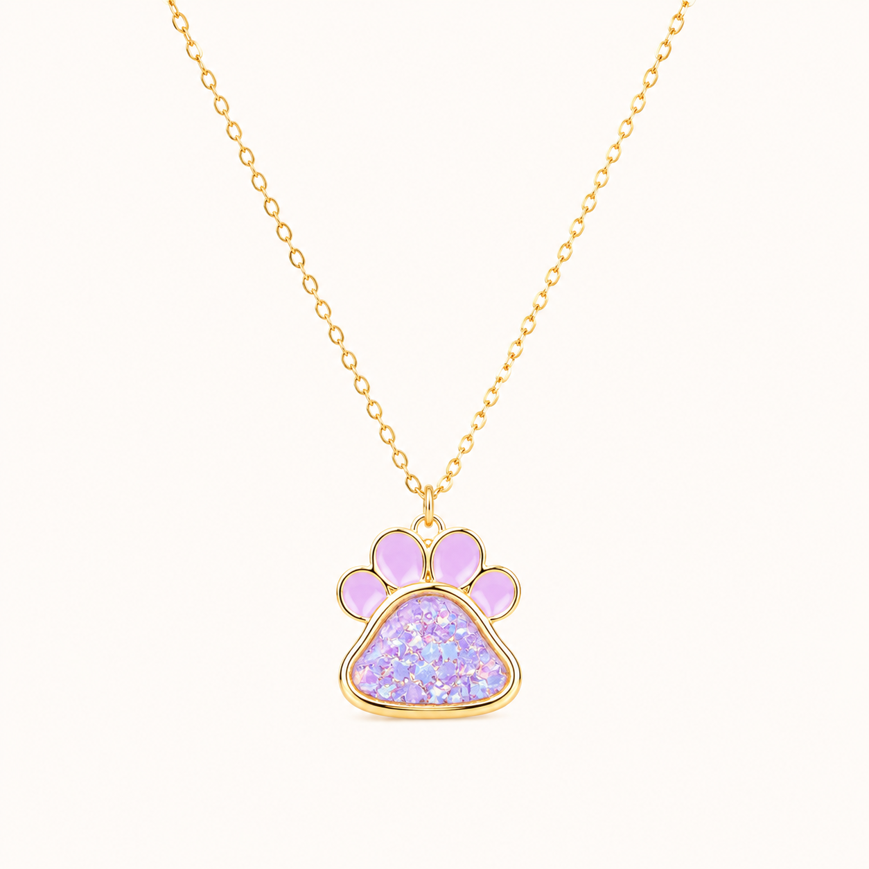 Playful Kitty Star Charm Necklace