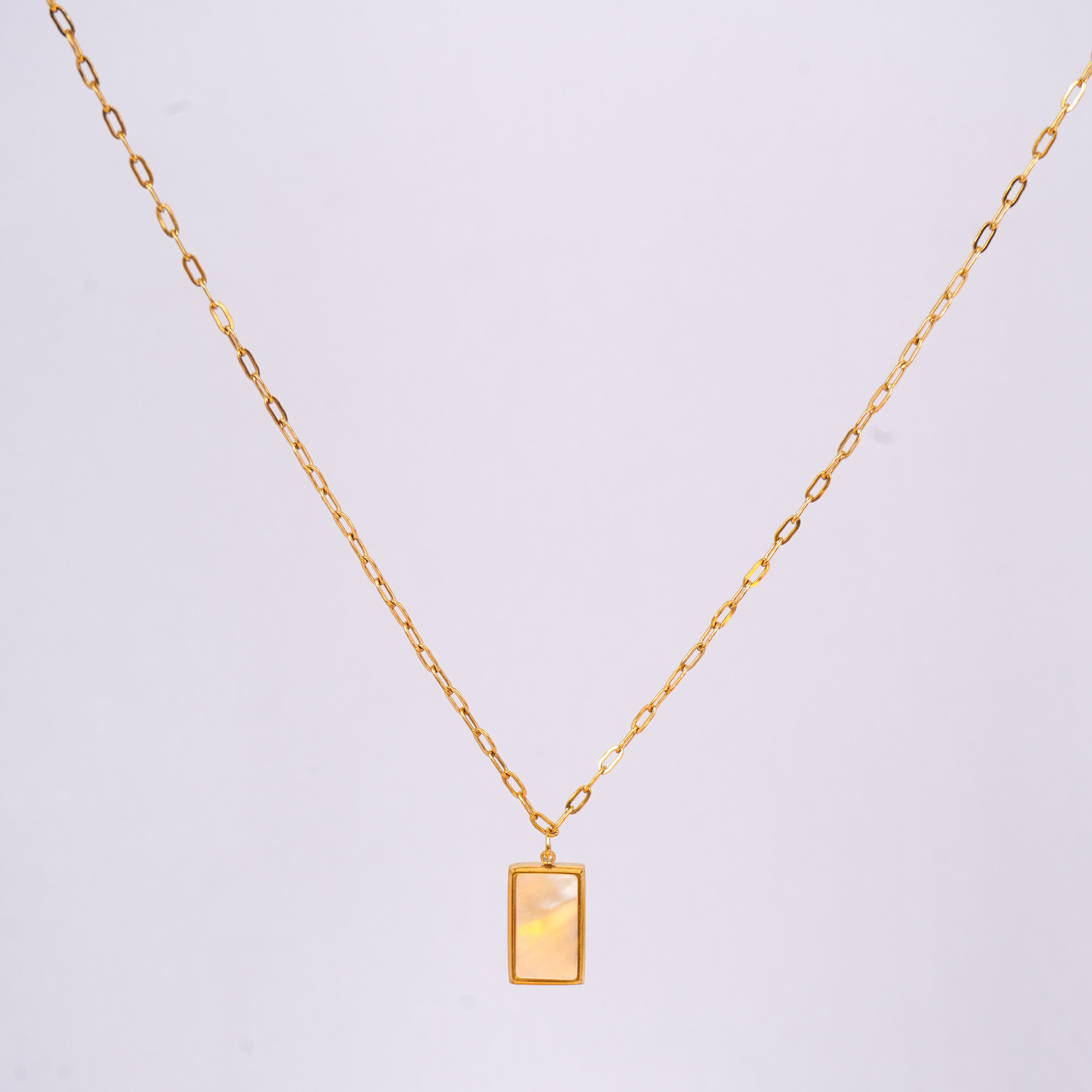 Asymra Diamond Edge Collar Necklace