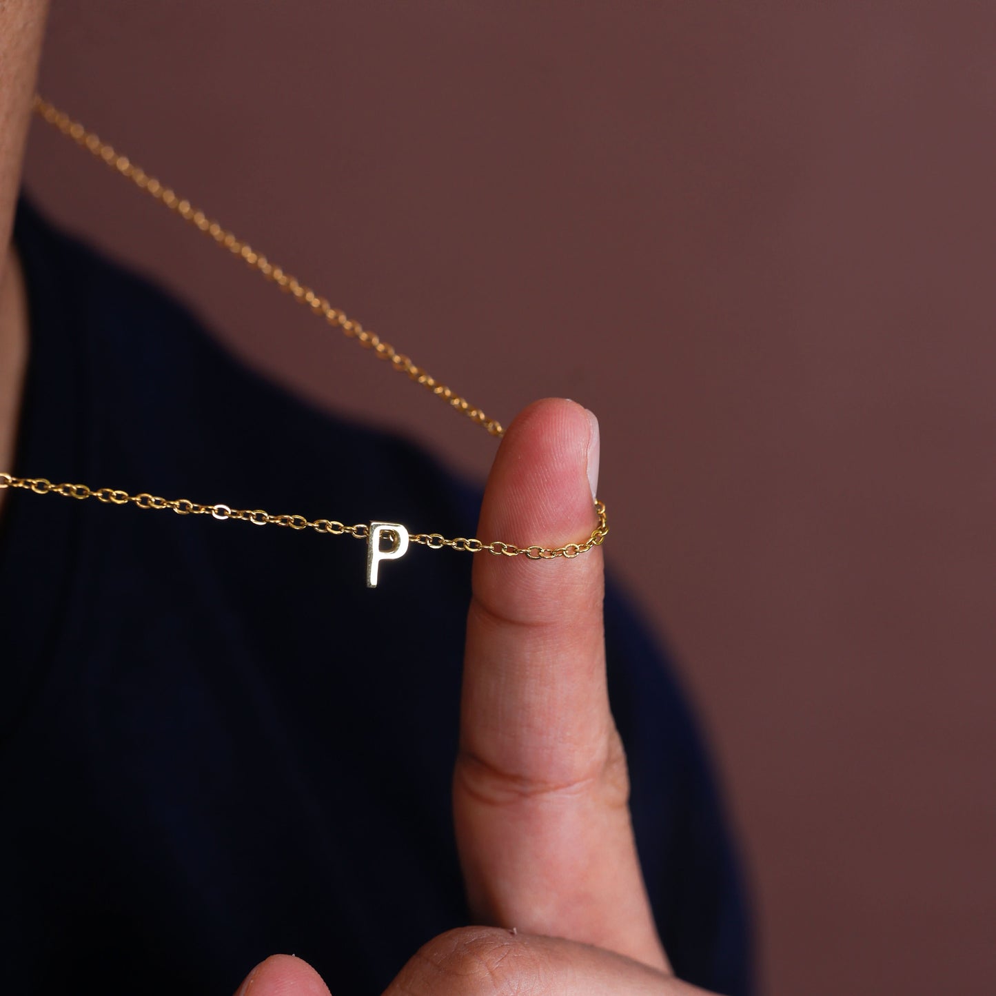Initial Pendant Necklace