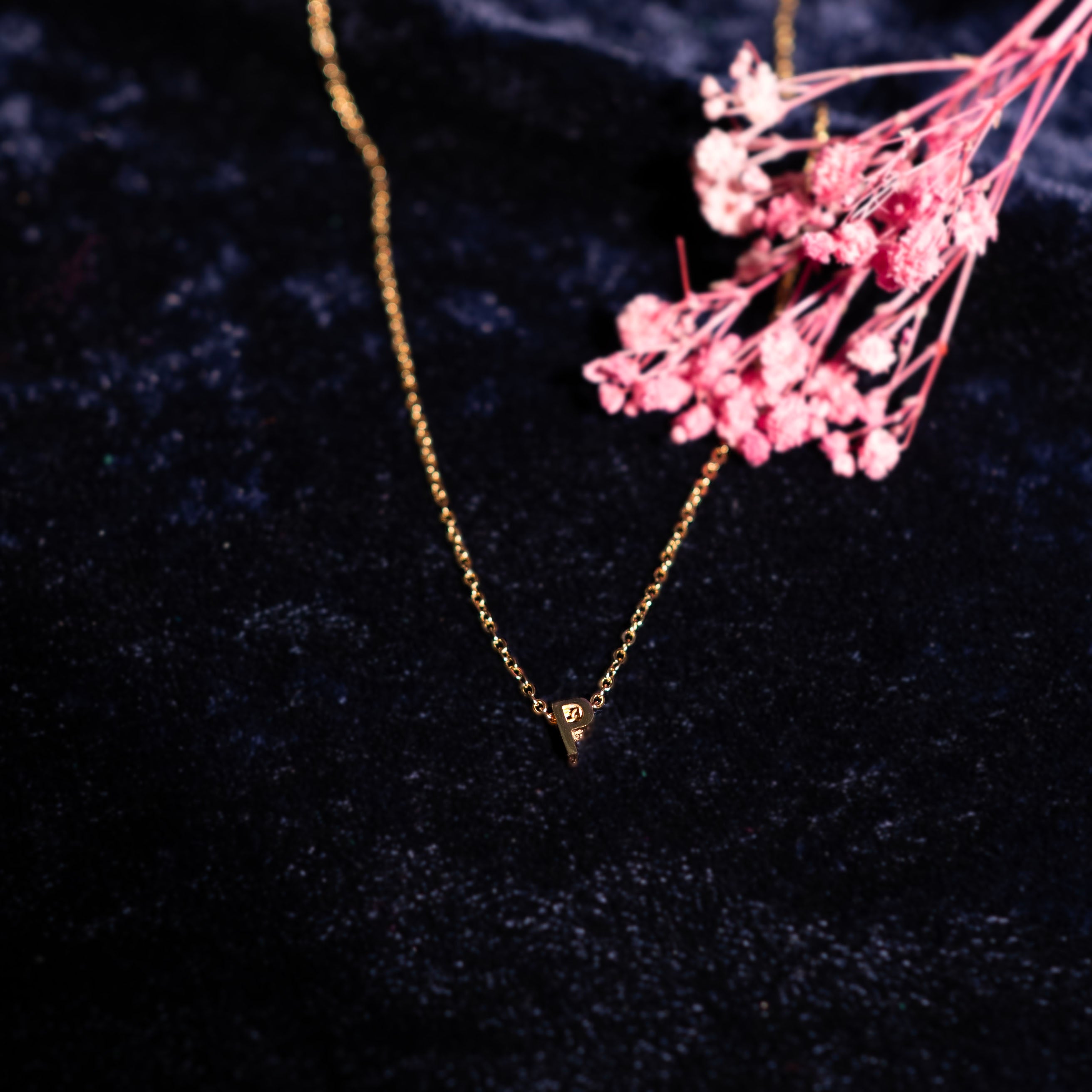 Initial Pendant Necklace