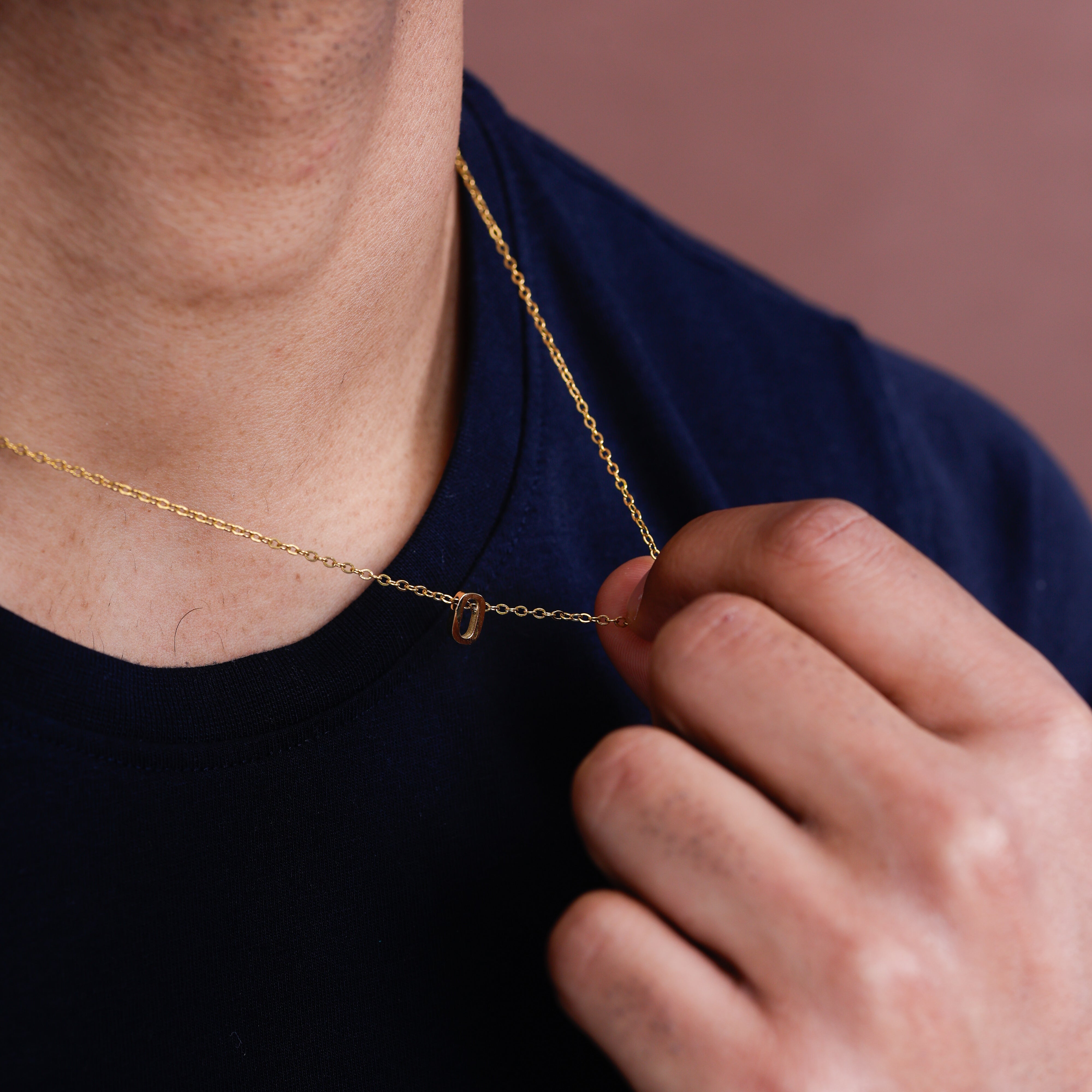 Initial Pendant Necklace